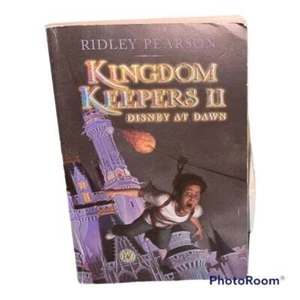 Kingdom Keepers II Disney at Dawn Ridley Pearson Book Signed First Edition PB - Picture 1 of 7
