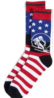 Raro Polo Ralph Lauren EE. UU. Medio Círculo Esquí Hombre Crew Calcetines Para Hombre 🎯 Años 90 RETRO Foto 1 de 4