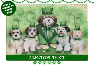 Tibetan Terrier Dog Cutting Board Tempered Glass Personalized Kitchen Custom NWT - Picture 1 of 104