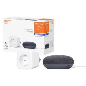 Google Home Mini Smart Starter Kit Negro Enchufe Interior Enchufe Bluetooth - Imagen 1 de 2