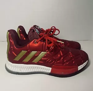 ADIDAS MARVEL JAMES HARDEN VOL 3 HEROES AMONG US SHOES IRON MAN MENS SZ 5 1/2 - Picture 1 of 8