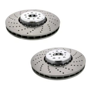 SHW Performance Pair Set of 2 Front 395mm Vent Brake Disc Rotors For BMW F85 F86 - Picture 1 of 1