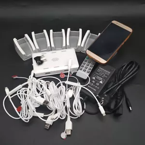 Handy 6 Kanal Sicherheit Display System Handy Einzelhandel Diebstahlsicherung für iPhone - Bild 1 von 12