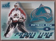 1998-99 Aurora Front Line Ice Blue #3 Patrick Roy PR /15* - Colorado Avalanche