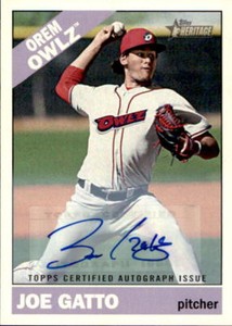 2015 Topps Heritage Minors Real One Autographs Joe Gatto ROA-75 NICE