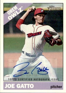 2015 Topps Heritage Minors Real One Autographs Joe Gatto ROA-75 NICE - Picture 1 of 2