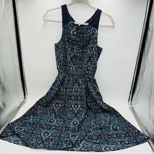 Athleta Dress Women Size XXS Printed Martinique Teens Floral - Picture 1 of 12