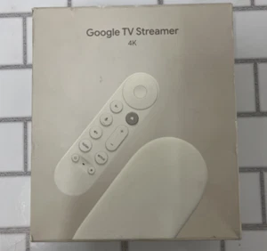 GOOGLE TV STREAMER 4K WITH VOICE REMOTE GA05662-US *BRAND NEW *SEALED - Picture 1 of 8