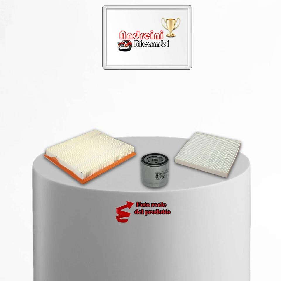 Set Entretien 3 Filtres Pour Seat Toledo IV Skoda Rapid 1.6 81KW Partir 2015 - Photo 1/1