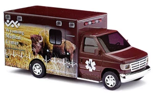 Busch 41831 Ford E-350 Wyoming Medical Center HO 1:87 New - Picture 1 of 1