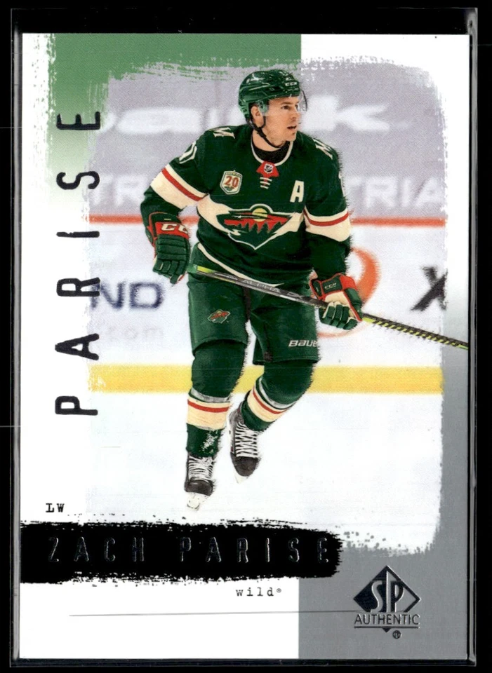 2020-21 SP Authentic 2000-01 Retro Zach Parise #R95 H7R1K - Image 1 of 2