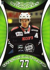 2008-09 Finnish Cardset Cool Numbers Green #16 Aki Uusikartano