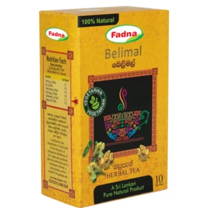 Fadna Kräuter Bael Tee 10 Portionen Packung KOSTENLOSER VERSAND - Bild 1 von 19