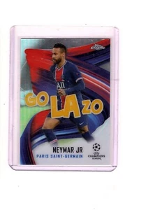 Neymar Jr Topps Chrome UCL 2020/21 Golazo Insert - Picture 1 of 2