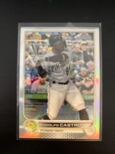 2022 Topps Chrome Refractors #7 Rodolfo Castro Pirates - Imagen 1 de 2