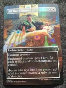 All That Glitters - Borderless - Foil - CMM - NM Unplayed - EN - 0622 - Picture 1 of 1