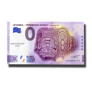 Cumpleaños. Billete de recuerdo de 0 euros Estambul Erebatan Sarnici Turquía TUAR 2020-1 - Imagen 1 de 3