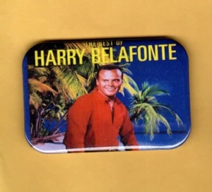 HARRY BELAFONTE KÜHLSCHRANKMAGNET 2X3 MIT ABGERUNDETER ECKE - Bild 1 von 2