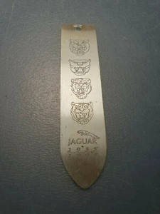 JAGUAR 50 JAHRE 1935-1995 LESEZEICHEN 800 SILBER 109x25 mm - Bild 1 von 2