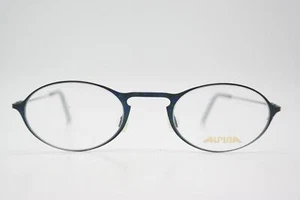Vintage Glasses Alpina Elite IV Blue Oval Frames Eyeglasses - Picture 1 of 6