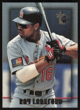 1995 Topps Embossed #25 Ray Lankford St. Louis Cardinals