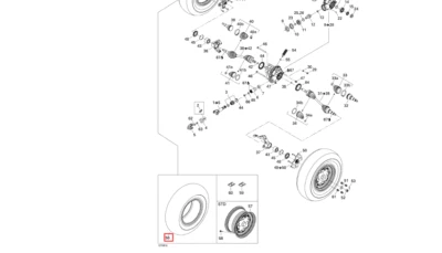 CAN-AM Renegade 前轮胎孔 ATR AT205/80R12 705400600 — 第 1/4 张图片