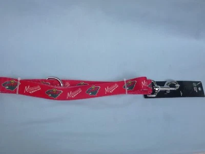 MINNESOTA WILD 6 футов длиной собаки/домашнего животного свинца/поводок размер большой 1» в ширину на Sparo новый с Ярлыками - Изображение 1 из 4