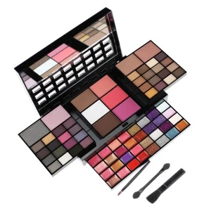 74 Color All-in-one Makeup Palette Set Eyeshadow Lip Gloss Blush Concealer Brush - Picture 1 of 8
