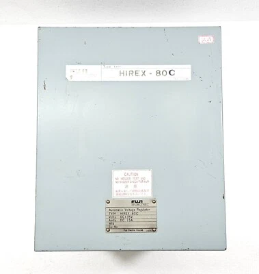 FUJI ELECTRIC HIREX-80C AUTOMATIC VOLTAGE REGULATOR HIREX 80C - Image 1 of 4