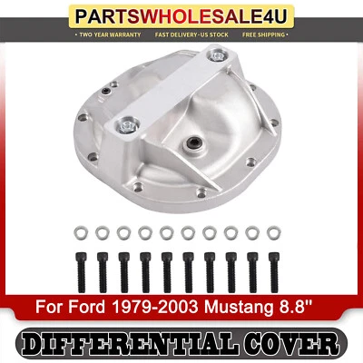 Differential Cover Rear End & Girdle System Fit For Ford 1979-2004 Mustang 8.8'' Foto 1 de 4