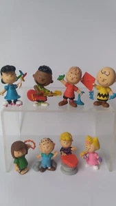 JUST PLAY Peanuts Collector's Set of 8 PVC 3" Figures 2015 CUTE - Picture 1 of 5