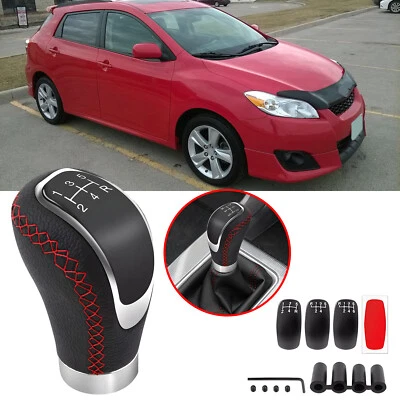 For Toyota Matrix XR Manual Gear Stick Shift Knob Shifter Lever Head 5/6 Speed - Image 1 of 4