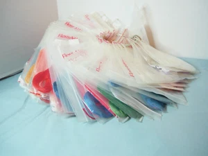 DMC 122 Thread Floss Lot + 3 Kreinik Metallic Thread on Ring White -799 - Picture 1 of 5