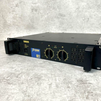 Yamaha P3200 Used Tested Working Stereo Power Amplifier Black Japan - Image 1 of 4
