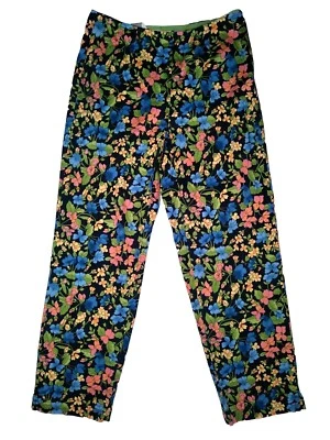 Liz Claiborne Sport Michaela Women's Floral Casual Pants Size 6.  28x26 - Image 1 of 4