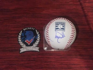 Larry Walker Signed Official Hall Of Fame Baseball Rockies Expos Beckett #2 - Picture 1 of 2