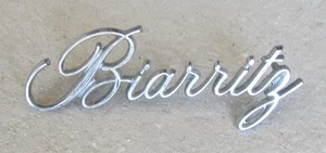 1979 - 1981 Cadillac Eldorado ""Biarritz"" panel de vela guión cromado original 79 80 81 - Imagen 1 de 1