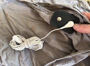 King Size Erdung Spannbettlaken - Bild 1 von 3