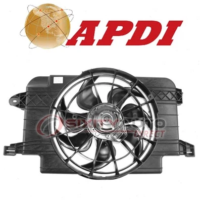 APDI Dual Radiator & Condenser Fan Assembly for 1994-2002 Saturn SC2 - Belts gk Foto 1 de 4