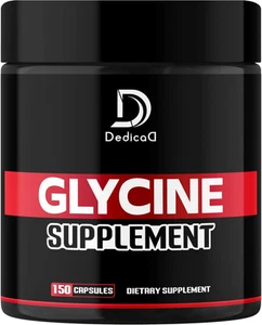1000Mg Glycine Supplement - Support for Cognitive Function, Mood, Joint & Mus... - Picture 1 of 12