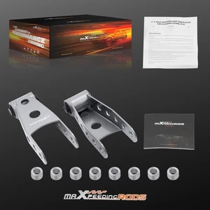2"-3" Rear Drop Shackle Lowering Kit for GMC Sierra 1500 1/2 Ton 07-2018 - Foto 1 di 17