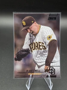 2022 Topps Stadium Club - Blake Snell #204 Black Foil *edges* - Picture 1 of 2