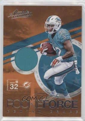 2016 Panini Absolute Rookie Force Materials /199 Kenyan Drake #25 RC - Image 1 of 2