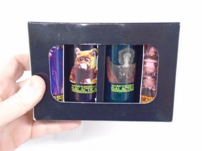 BATTLESTAR GALACTICA Cylons Alien Shot Glass Set NUEVO 2025 Universal Parks Foto 1 de 4