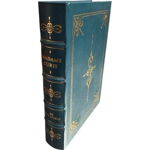 Easton Press Madame Curie Biography by Eve Curie Leather Bound Book Great Lives - Picture 1 of 5
