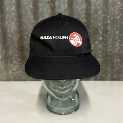 Sombrero de concesionario de automóviles Plaza Holden - Alrededor de principios de la década de 2000’s talla única ajustable negro Foto 1 de 4