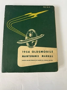 1954 Oldsmobile Maintenance  Manual - Picture 1 of 2