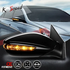 Right Passenger Side Powered Adjust Turn Signal View Mirror for 11-14 Sonata - Foto 1 di 6