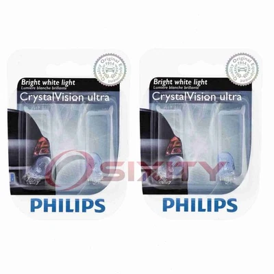 2 bombillas de mapa Philips para Honda Civic Fit HR-V Passport Prelude con Foto 1 de 4