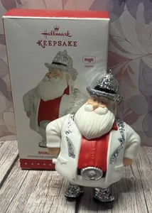 Hallmark: Rhinestone Cowboy - Santa Magic Sound - 2015  Ornament w New Batteries - Picture 1 of 6